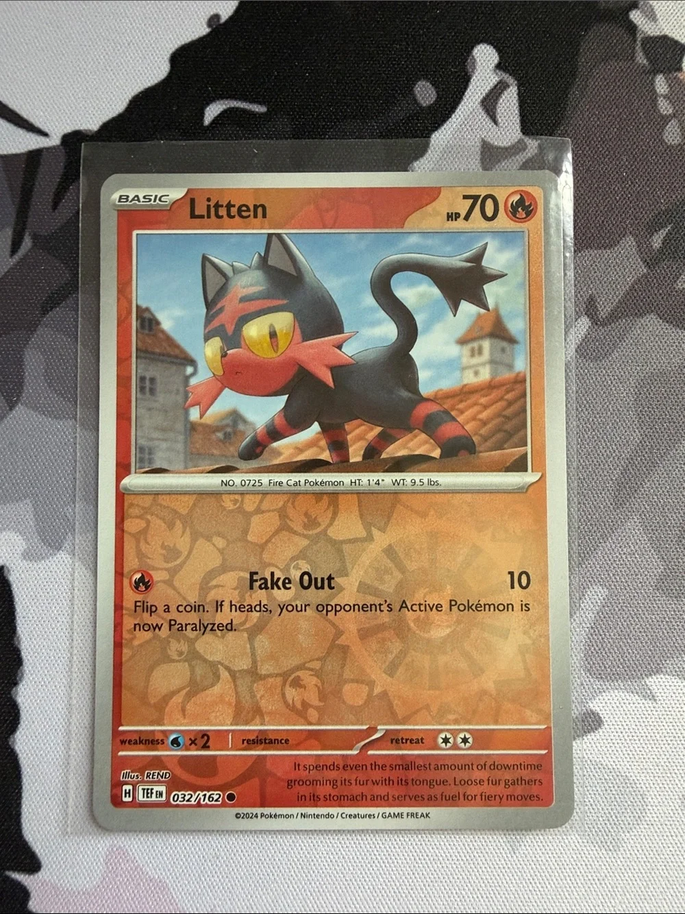 Litten & Torracat Pokémon Evolution Reverse Holo Card Lot 🔥| 3 Cards ✨5/$25✨